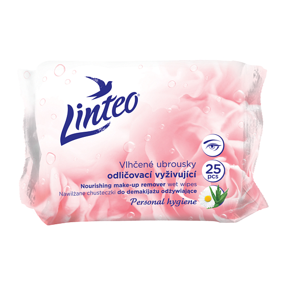 Linteo Nourishing Cleansing Wipes 25 pieces