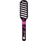 Duko Hair brush straight 9 rows Flower CB 1494RK