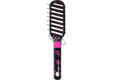 Duko Hair Brush Straight 9 Rows Flower CB 1494RK