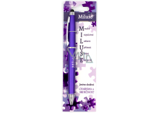 Nekupto Stylus Ballpoint pen named Miluše