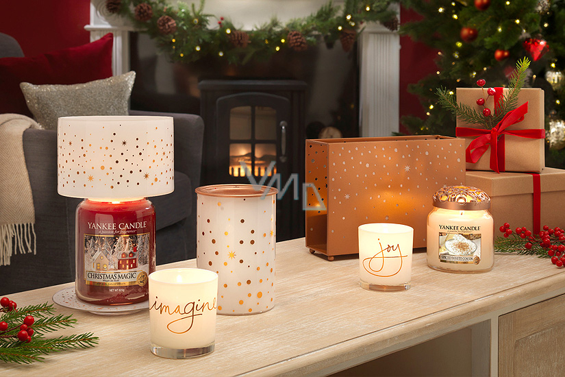 Yankee Candle Magical Christmas ceramic candle holder for tea candle