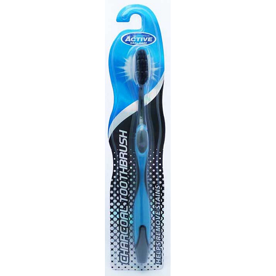 Beauty Formulas Charcoal Activated Ultra Soft Toothbrush 1 piece