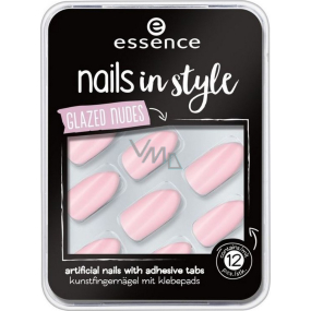 Essence Nails In Style Artificial Nails 08 Get Your Nudes On 12 Pieces