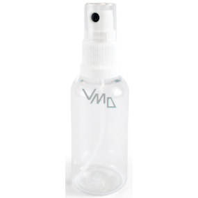 Atomizer plastic bottle refillable transparent 115 ml