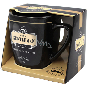 Nekupto League of Real Gentlemen mug in a box, I'm a Gentleman, that's why women love me 200 ml