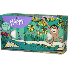 Bella Happy Baby Monkey hygienic handkerchiefs 2 ply 150 pieces