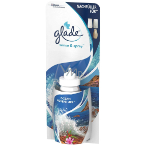 Glade Sense & Spray Ocean Adventure air freshener with the scent of the ocean refill spray 18 ml