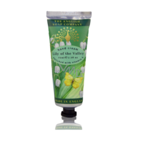 English Soap Lily of the Valley luxury hand cream with vitamin E and beeswax 75 ml