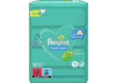 Pampers Fresh Clean wet wipes for children 4 x 80 pieces