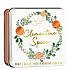 Scottish Fine Soaps Clementine Spice - Clementine spice toilet soap in a tin can 100 g