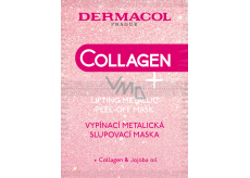 Dermacol Collagen Plus switch-off peeling mask 2 x 7 ml