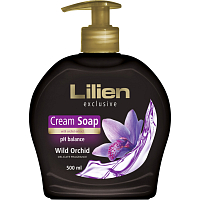 Lilien Exclusive Wild Orchid creamy liquid soap dispenser 500 ml