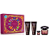 Versace Crystal Noir eau de toilette for women 90 ml + body lotion 100 ml + shower gel 100 ml + eau de toilette 5 ml, gift set for women