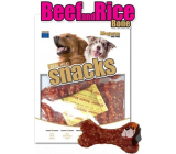 Magnum Beef and Rice Bone soft, natural meat treat for dogs 250 g