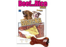 Magnum Beef and Rice Bone soft, natural meat treat for dogs 250 g