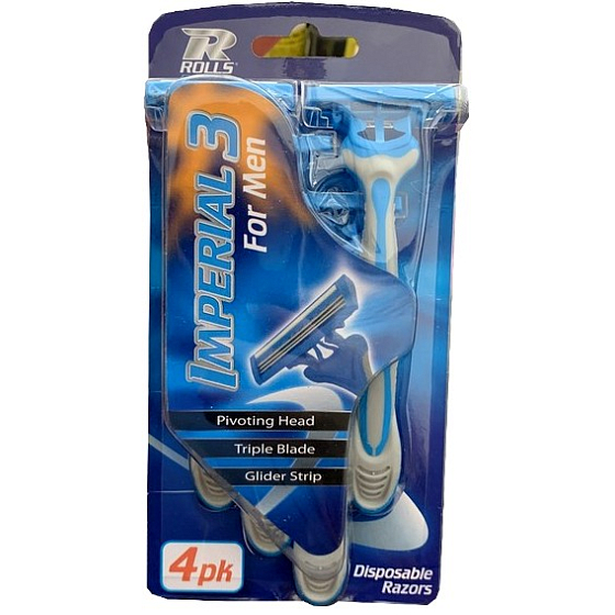 Rolls Razor Imperial shaver for men 4 pieces