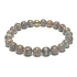 Agate Tibetan bracelet elastic natural stone, ball 8 mm / 16 - 17 cm