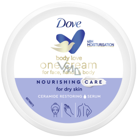 Dove Nourishing Care nourishing cream for body, hands and face 250 ml