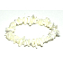 Pearl bracelet elastic chopped natural 19 cm, symbol of femininity