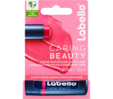 Labello Caring Beauty coloured lip balm Pink 4,8 g