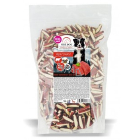Fine Dog FoN Meat Snack beef sandwich with high beef content, meat treat for dogs 1 kg