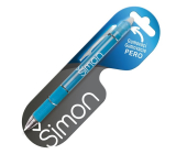 Nekupto Rubber pen with Simon's name