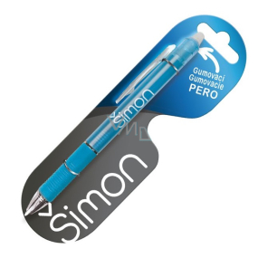 Nekupto Rubber pen with Simon's name
