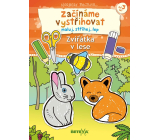 Ditipo Getting Started with Cutting out Animals in the Forest creative book 17,5 x 24,1 x 0,8 cm, age 3+