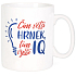 Albi Mega mug XXL The bigger the mug, the higher the IQ 850 ml