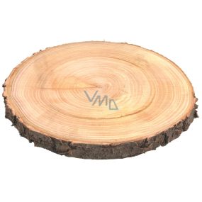 Sliced wooden sliced walnut 18 - 20 cm