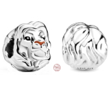 Charm Sterling silver 925 Disney Lion King - Simba lion, bead on bracelet animal