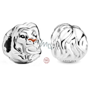 Charm Sterling silver 925 Disney Lion King - Simba lion, bead on bracelet animal