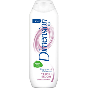 Dimension by LUX 2in1 Shampoo and Conditioner for Dry Hair, 250 ml