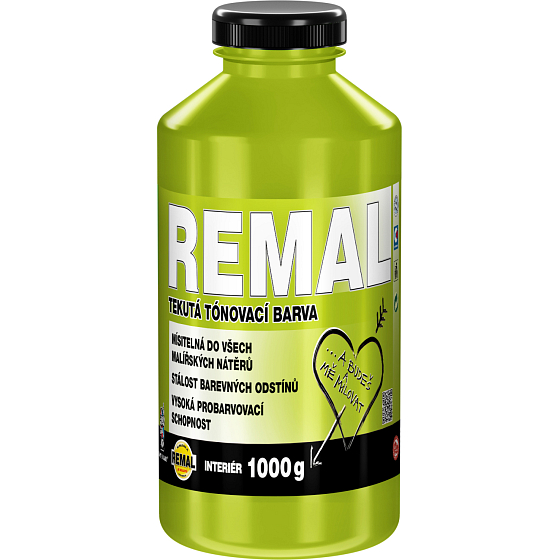 REMAL tinting color, 0500 yellow-green, 1 kg
