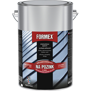 Formex S2003 primer on galvanized basic color for metal, 0110 gray, 4 l Formex S2003 primer on galvanized basic color for metal, 0110 gray, 4 l