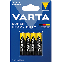 Varta Superlife, AAA batteries, zinc carbon, 4 pcs
