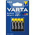 Varta Superlife, AAA batteries, zinc carbon, 4 pcs