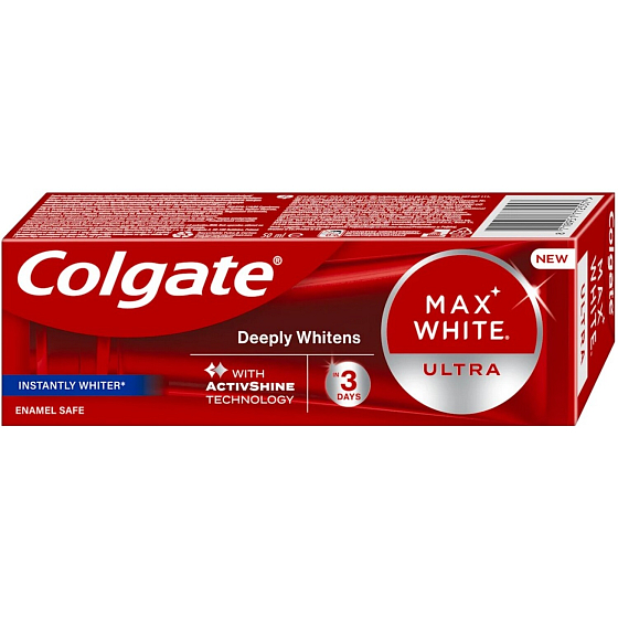 Colgate Max White Ultra Instantly Whiter Toothpaste, 50 ml