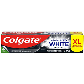 Colgate Advanced White Charcoal Toothpaste, 125 ml