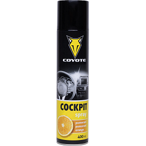 Coyote Cockpit Spray, Orange, 400 ml