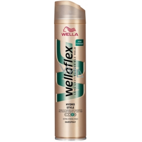 Wella Wellaflex Hydro Style extra strong strengthening hairspray 250 ml