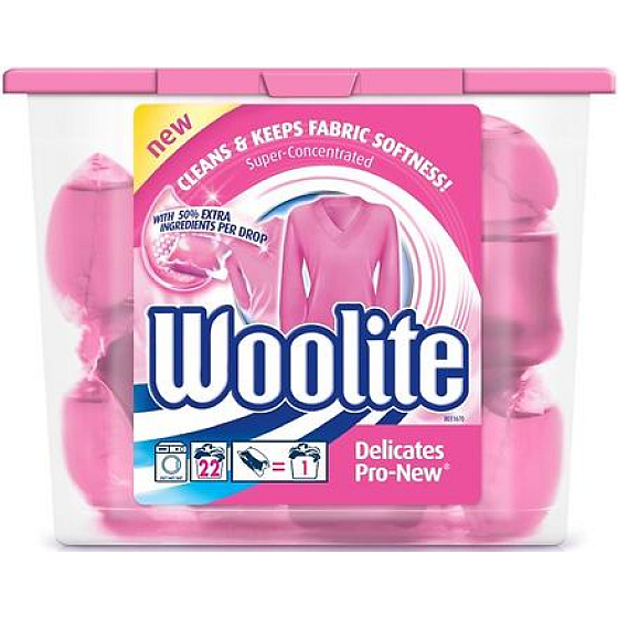 Woolite Delicate Pro-New gel capsules for delicate laundry 22 x 24 ml