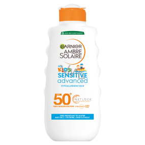 Garnier Ambre Solaire Kids Sensitive Advanced OF50+ Sunscreen Lotion for Kids 200 ml
