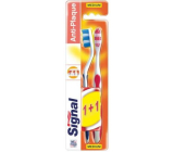 Signal Anti-Plaque Medium Toothbrush 2 Pieces, Duopack
