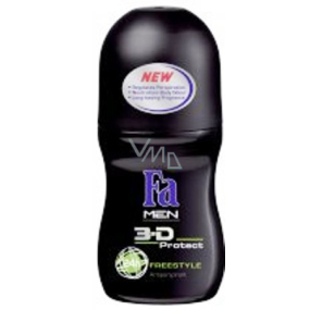 Fa Men 3D Freestyle roll-on ball deodorant for men 50 ml
