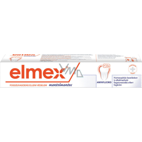 Elmex Menthol-free Compatible with Homeopathic Treatment Toothpaste 75 ml