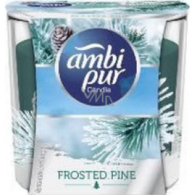 Ambi Pur Frosted Pine scented candle in glass 100 g