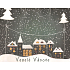 Nekupto Gift kraft bag 23 x 18 x 10 cm Merry Christmas snowfall