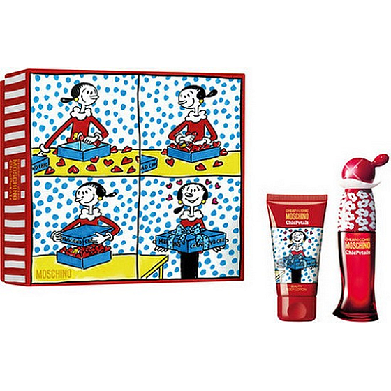 Moschino Cheap And Chic Chic Petals eau de toilette 30 ml + body lotion 50 ml, gift set