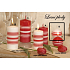 Lima Fresh Line Berries scented candle white ball diameter 60 mm 1 piece